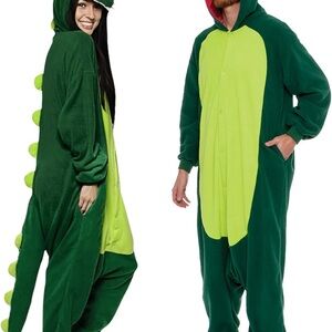 Adult Green Dinosaur Costume - size Large